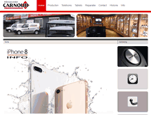 Tablet Screenshot of carnoud.nl